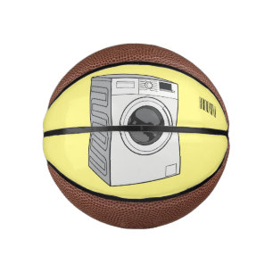 Cartoon der Waschmaschine Mini Basketball