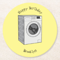 Cartoon der Waschmaschine