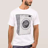 Cartoon der Waschmaschine