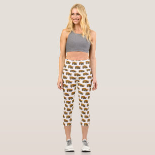 Cartoon des Lastkraftwagens Capri Leggings