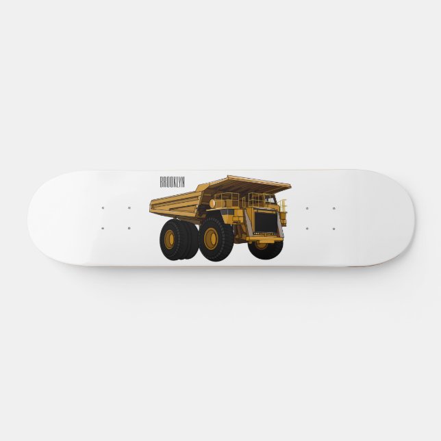 Cartoon des Lastkraftwagens Skateboard (Horizontal)