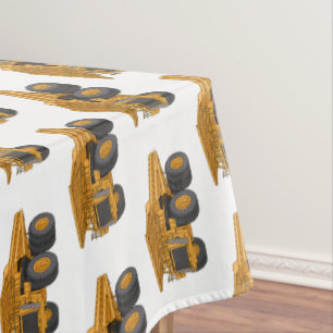 Cartoon des Lastkraftwagens Tischdecke