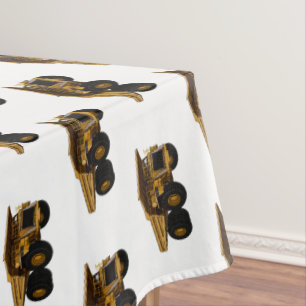 Cartoon des Lastkraftwagens Tischdecke
