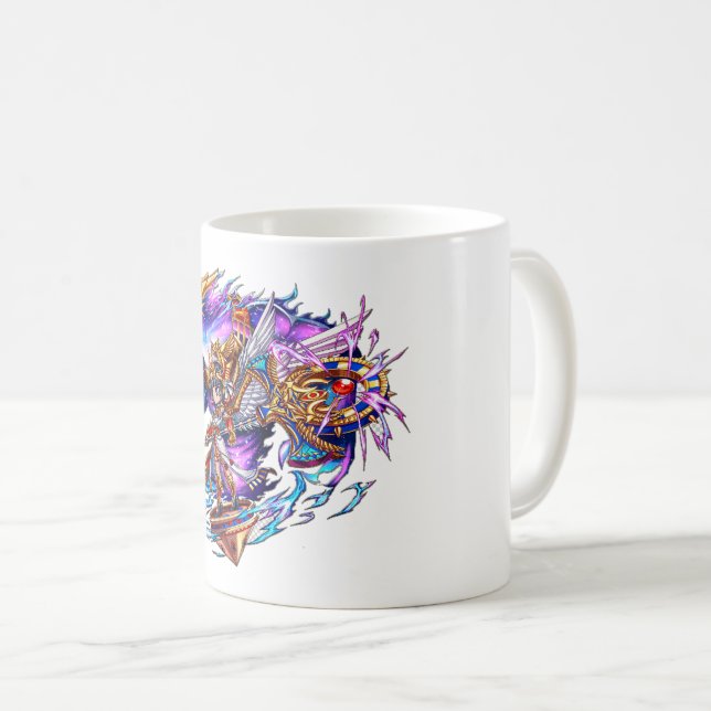 Cartoon Design Kaffeetasse (VorderseiteRechts)