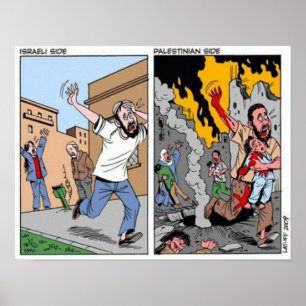 Cartoon dessen, was wirklich passiert poster