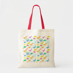 Cartoon-Dinosaurier-Farbe hat Tasche in der
