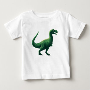 Cartoon Dinosaurier Illustration - Niedliches Dino Baby T-shirt
