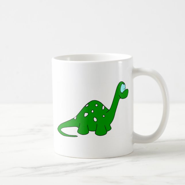 Cartoon-Dinosaurier Tasse (Rechts)