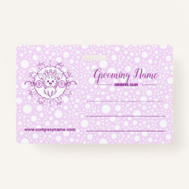 Cartoon Dog Illustration zum Grooming Ausweis