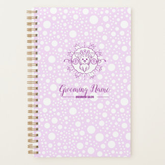 Cartoon Dog Illustration zum Grooming Planer