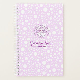 Cartoon Dog Illustration zum Grooming Planer