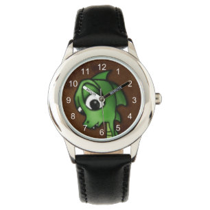 Cartoon-Drache Armbanduhr