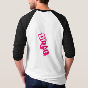 Cartoon Drag Queen T - Shirt auf die Beine treten