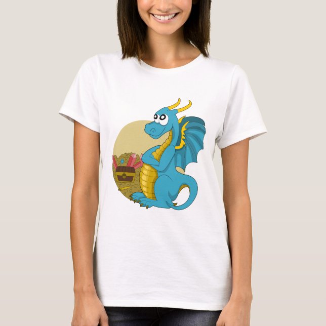 Cartoon Dragon T - Shirt (Vorderseite)