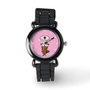 Cartoon Eichhörnchen Armbanduhr