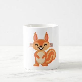 Cartoon-Eichhörnchen-Tasse Kaffeetasse