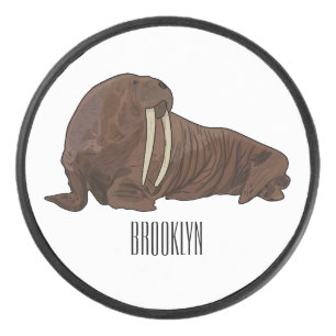 Cartoon Eishockey Puck