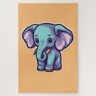 CARTOON ELEPHANT PUZZLE