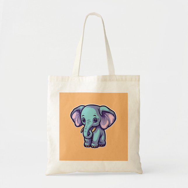 CARTOON ELEPHANT TRAGETASCHE (Vorne)