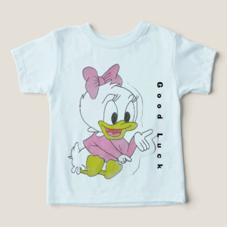 Cartoon-Enten-Kleinkind-T-Shirt handgezeichnetes D