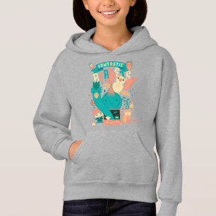 Cartoon Fantastische Bestien mit Newt Scamander Hoodie