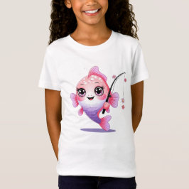 Cartoon Fish T-Shirt for Girls