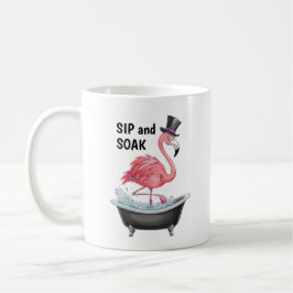Cartoon Flamingo Kaffeetasse