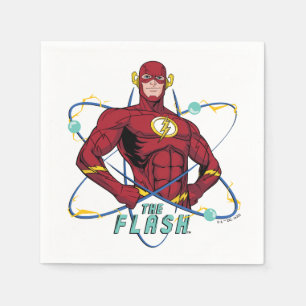 Cartoon Flash Atomic Graphic Serviette