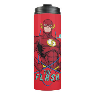 Cartoon Flash Atomic Graphic Thermosbecher