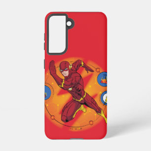 Cartoon Flash-Labor mit grafischer Darstellung Samsung Galaxy Hülle