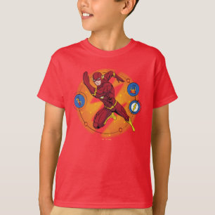 Cartoon Flash-Labor mit grafischer Darstellung T-Shirt