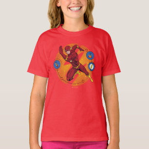 Cartoon Flash-Labor mit grafischer Darstellung T-Shirt