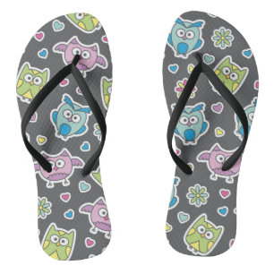 Cartoon Flip Flops