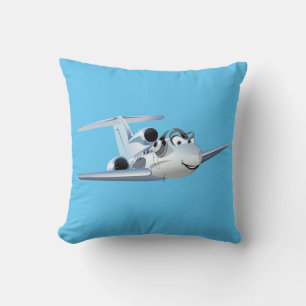 Cartoon Flugzeug Kissen