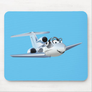 Cartoon Flugzeug Mousepad