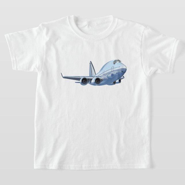 Cartoon Flugzeug T-Shirt (Ablage )