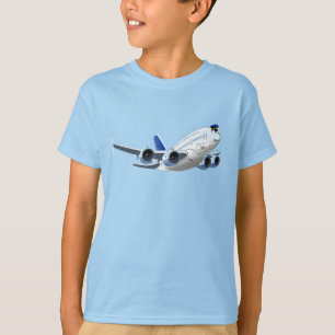 Cartoon Flugzeug T-Shirt