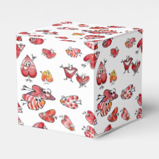 Cartoon Flying Liebe Hearts-Papierfeld Geschenkschachtel