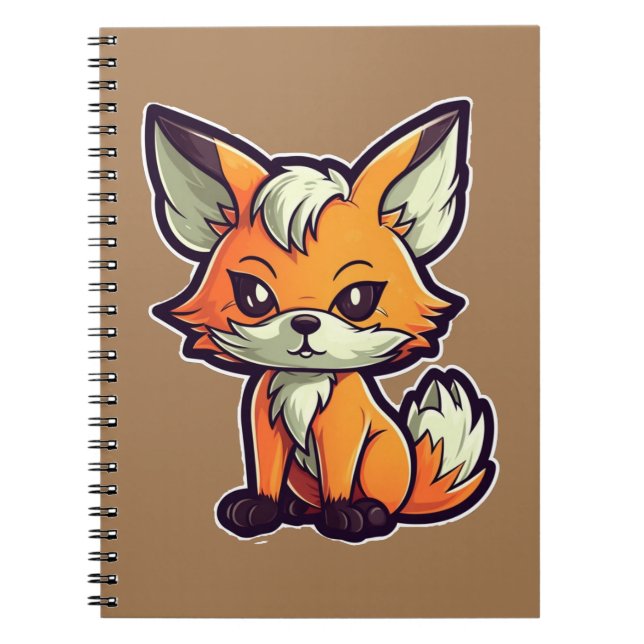 CARTOON FOX NOTIZBLOCK (Vorderseite)