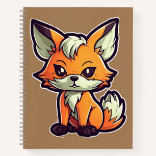 CARTOON FOX NOTIZBUCH