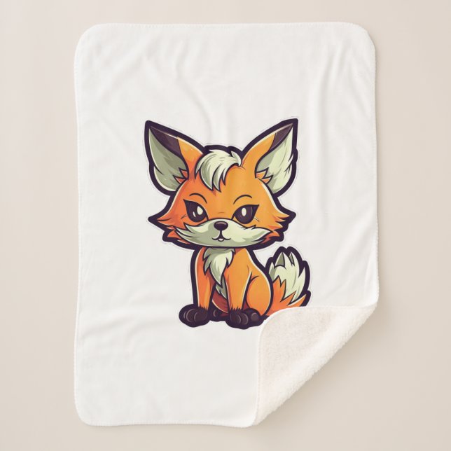 CARTOON FOX SHERPADECKE (Vorderseite)