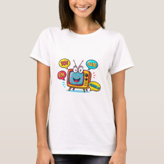 Cartoon-Frauenhemd T-Shirt