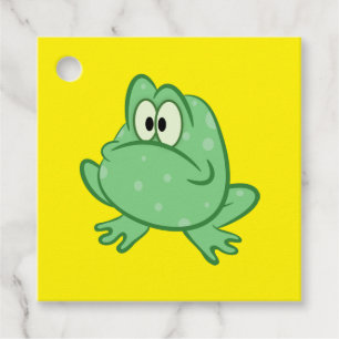 Cartoon Frog Geschenkanhänger