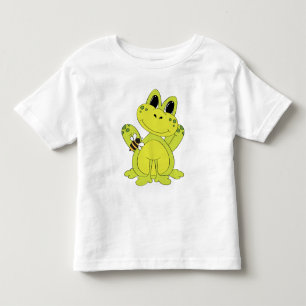 Cartoon Frog lustiger Kleinkind T - Shirt