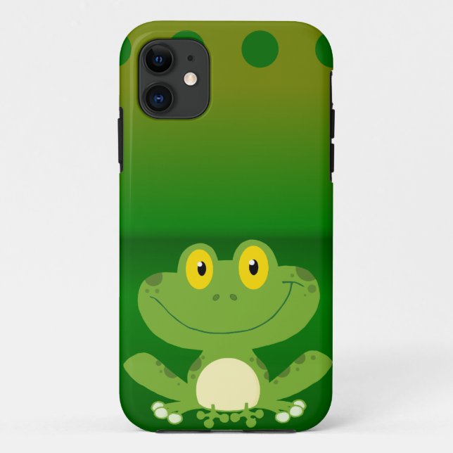 Cartoon-Frosch iPhone 5 Fall Case-Mate iPhone Hülle (Rückseite)