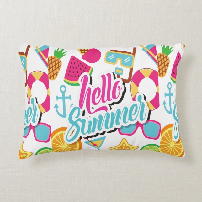 Cartoon Fruits Dekokissen (Vorderseite)