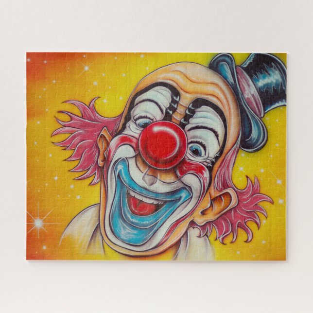 Cartoon-Funny-Clown Puzzle (Horizontal)