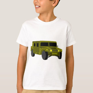 Cartoon für Armeetruck Zeichnend T-Shirt