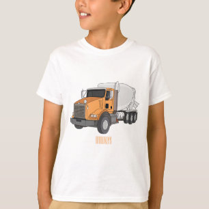 Cartoon für Betonmischer T-Shirt