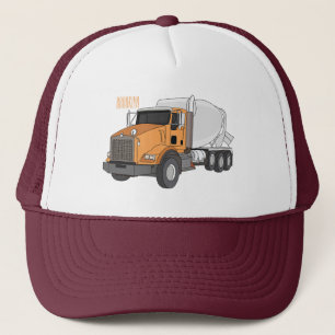 Cartoon für Betonmischer Truckerkappe